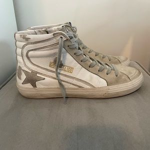 GOLDEN GOOSE HIGH TOP SLIDES